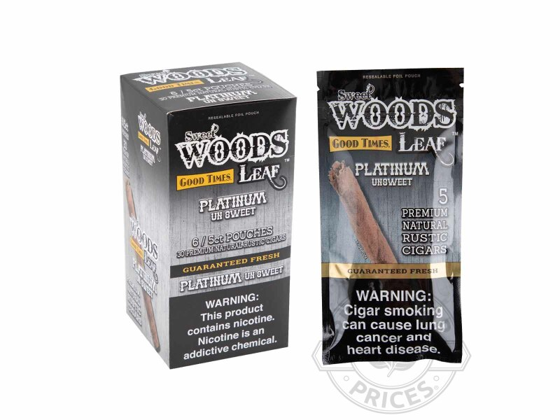 Good Times Sweet Woods Leaf Platinum - Carton - 30 Total Cigars