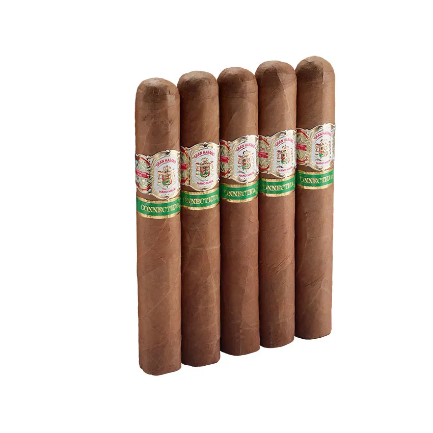 Gran Habano #1 Connecticut Gran Robusto Natural | Toro | Pack of 5