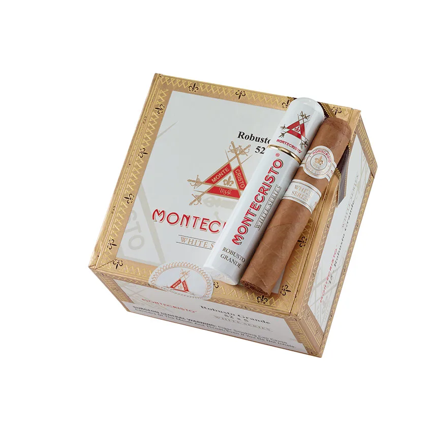 Montecristo White Robusto Grande Natural | Robusto | Box of 15