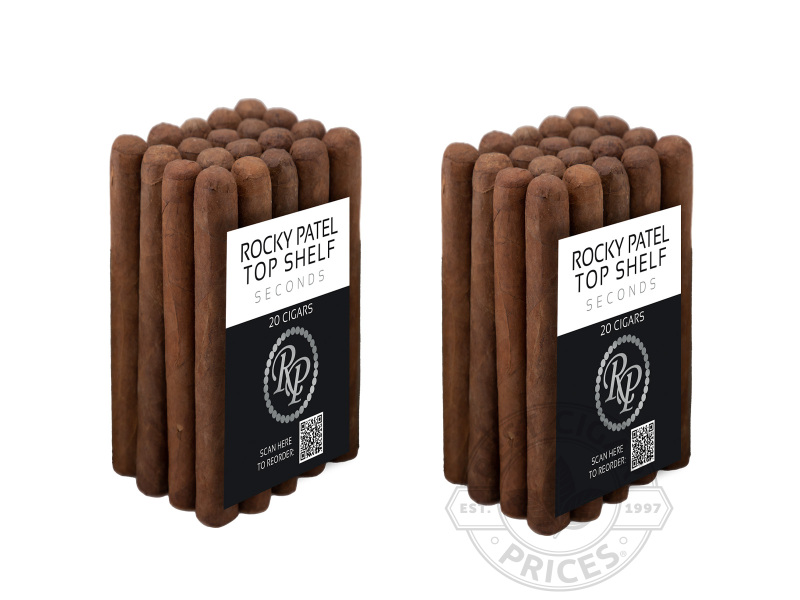 Rocky Patel Top Shelf Seconds Churchill Habano Colorado - 40 Cigars