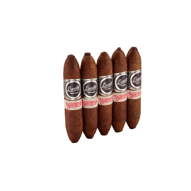 Lunatic Hysteria Perfecto 60 Maduro | Perfecto | Pack of 5