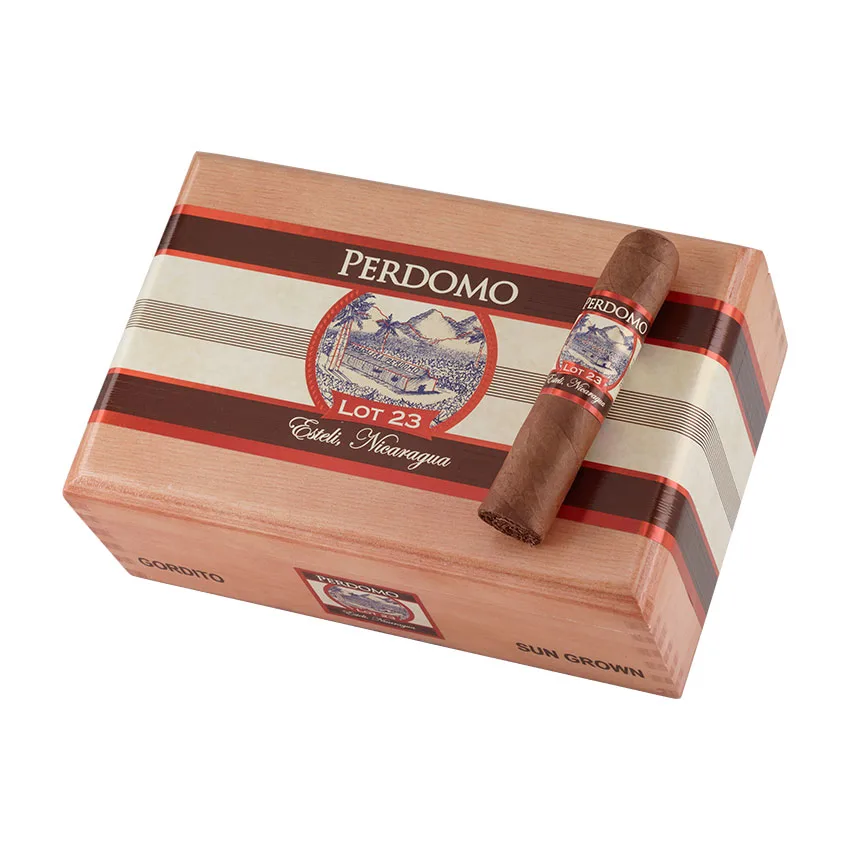 Perdomo Lot 23 Gordito Natural | Robusto | Box of 24