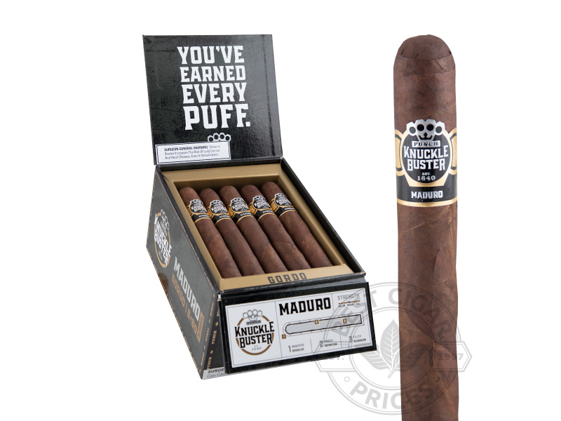 Punch Knuckle Buster Gordo Maduro - 20 Cigars