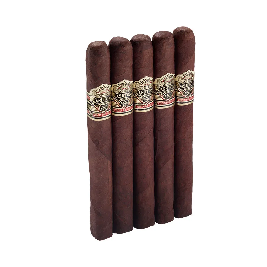 Ashton Virgin Sun Grown Sorcerer Natural | Churchill | Pack of 5