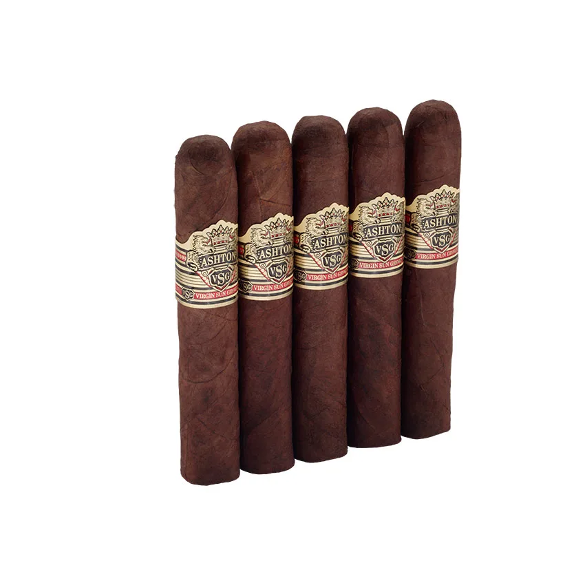 Ashton Virgin Sun Grown Pegasus Natural | Robusto | Pack of 5