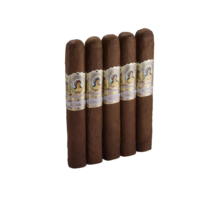 La Aroma De Cuba Noblesse Monarchy Oscuro | Double Toro | Pack of 5