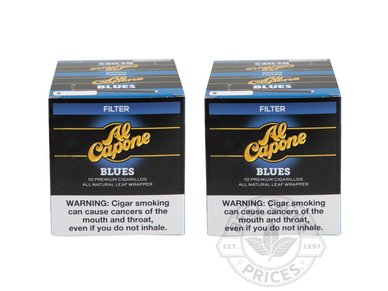Al Capone Blues Filter 2x Deal - 200 Cigars