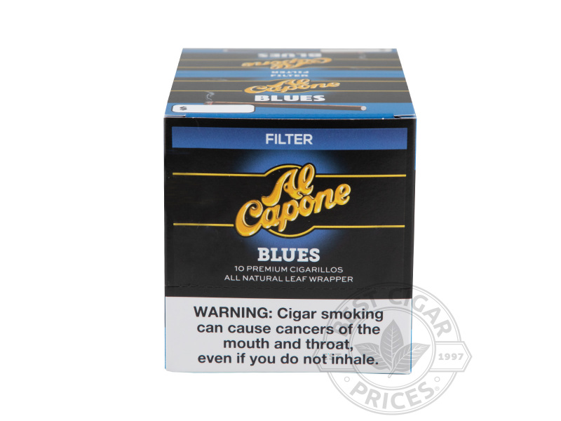 Al Capone Blues Filter 2x Deal - Small Pack - 100 Total Cigars