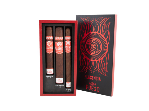 Plasencia Alma Del Fuego 3 Cigar Sampler Box - 3 Cigars