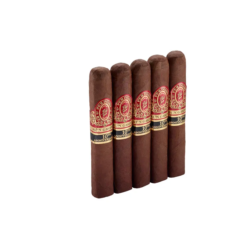 Perdomo Reserve 10th Anniversary Sun Grown Super Toro Natural | Gordo | Pack of 5