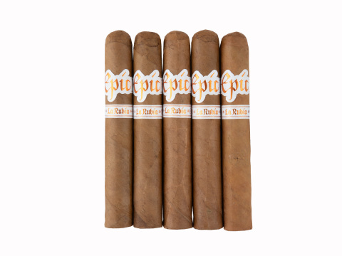 Epic Cigars La Rubia Robusto - 5 Cigars
