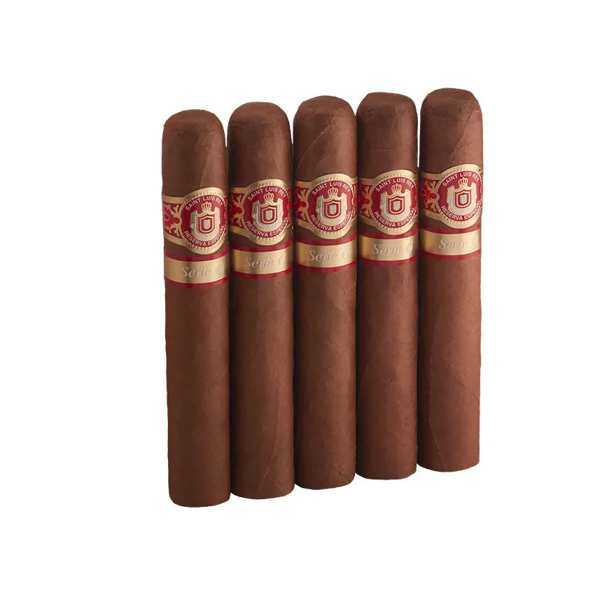 Saint Luis Rey Serie G No. 6 Dark Natural | Gordo | Pack of 5