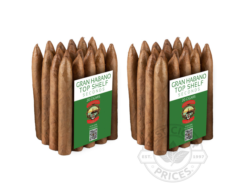 Gran Habano Top Shelf Seconds 52x6 Piramide - 20 Cigars