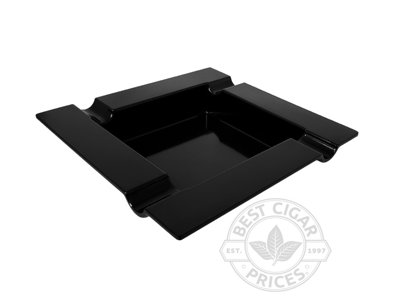 Bandera Melamine Ashtray- Black - Box of 20