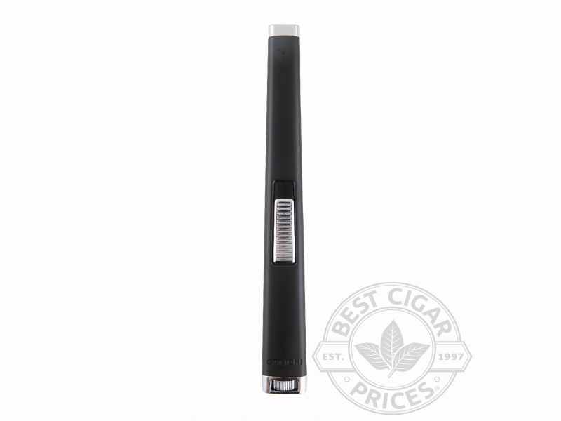 Colibri Aura Flat Flame Lighter- Black & Chrome - Box of 20