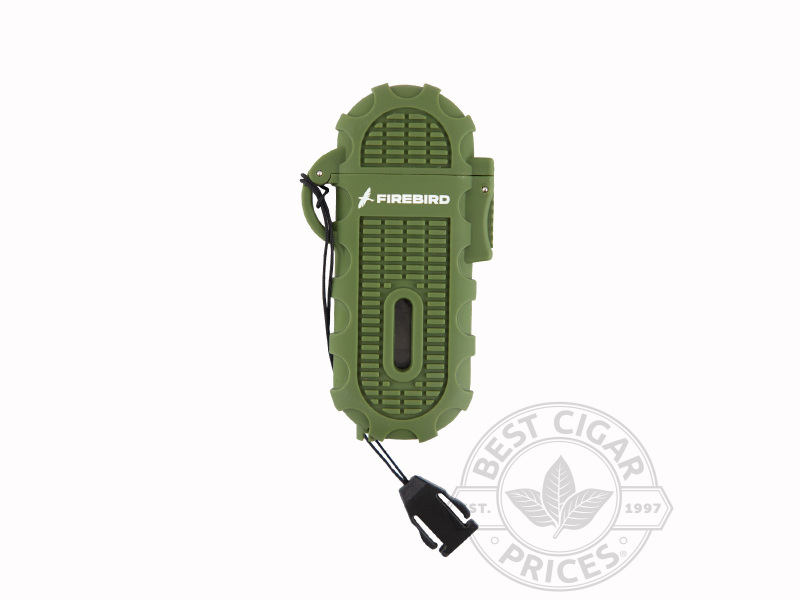 Firebird Ascent Lighter With Lanyard - Green - Box of 20