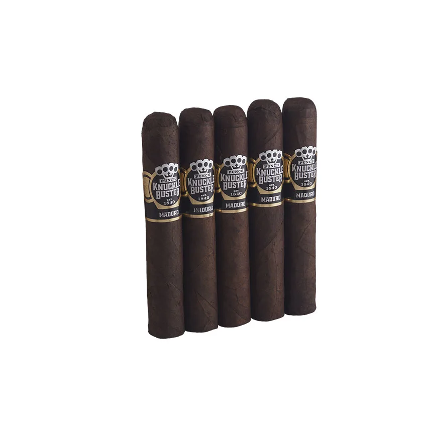 Punch Knuckle Buster Maduro Robusto | Robusto | Pack of 5