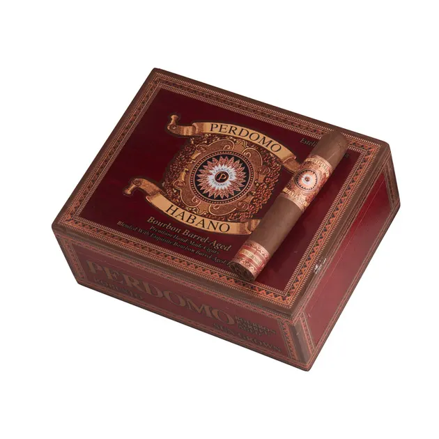 Perdomo Habano Barrel Aged Robusto Natural | Robusto | Box of 24