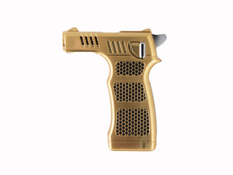 Dissim Hammer Torch Precision Lighter- Gold - Box of 20