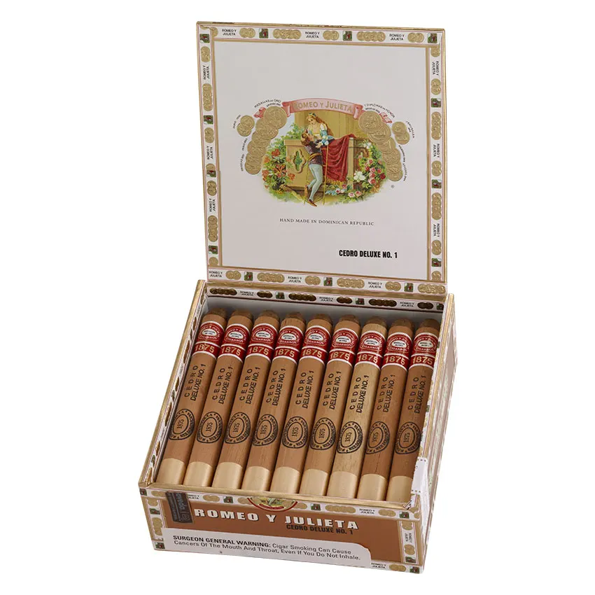 Romeo y Julieta 1875 Cedro Deluxe No. 1 Natural | Lonsdale | Box of 25