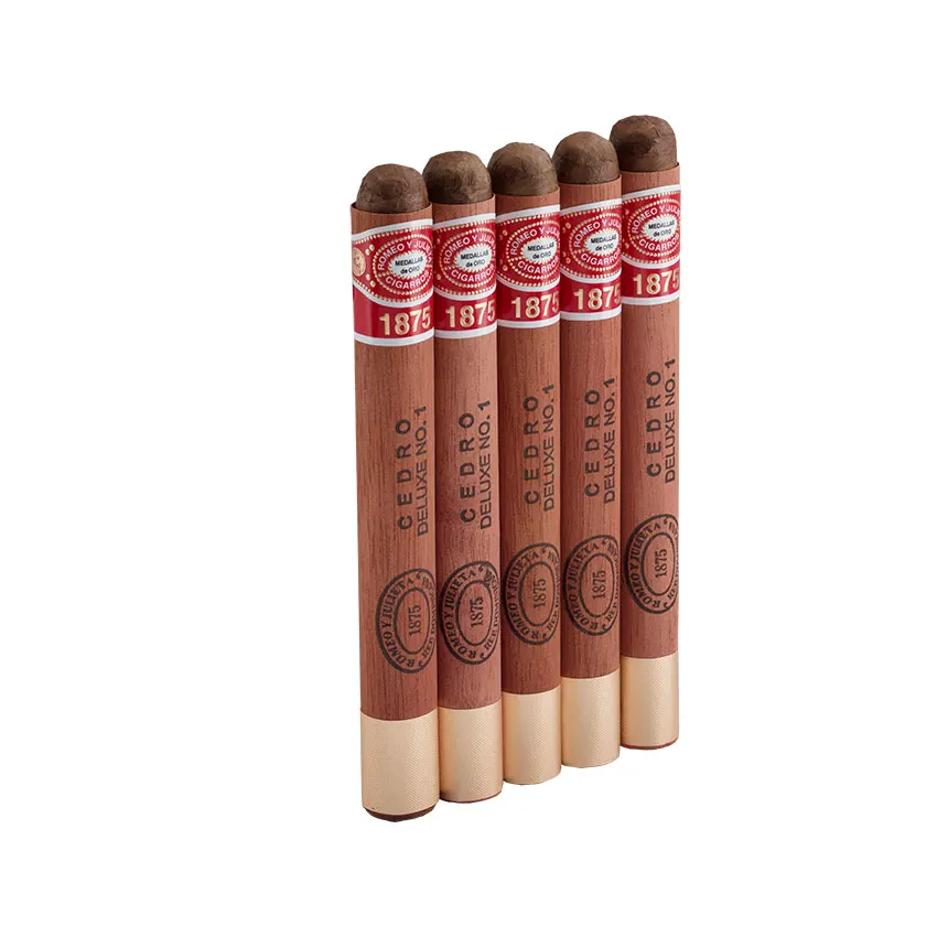 Romeo y Julieta 1875 Cedro Deluxe No. 1 Natural | Lonsdale | Pack of 5
