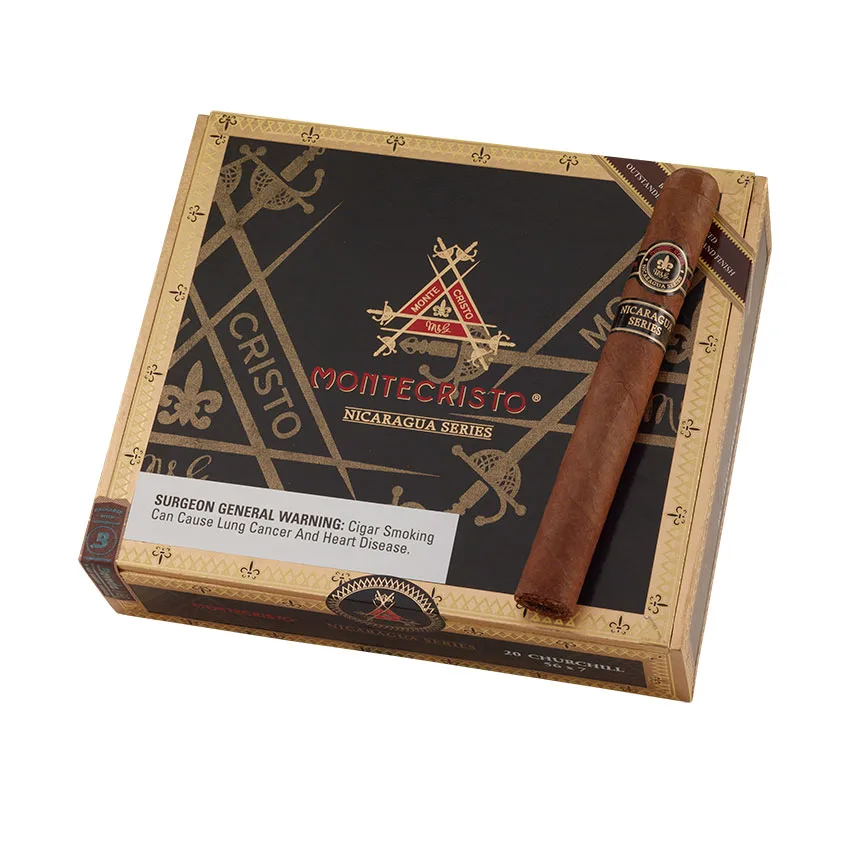 Montecristo Nicaragua Churchil Natural | Churchill | Box of 20
