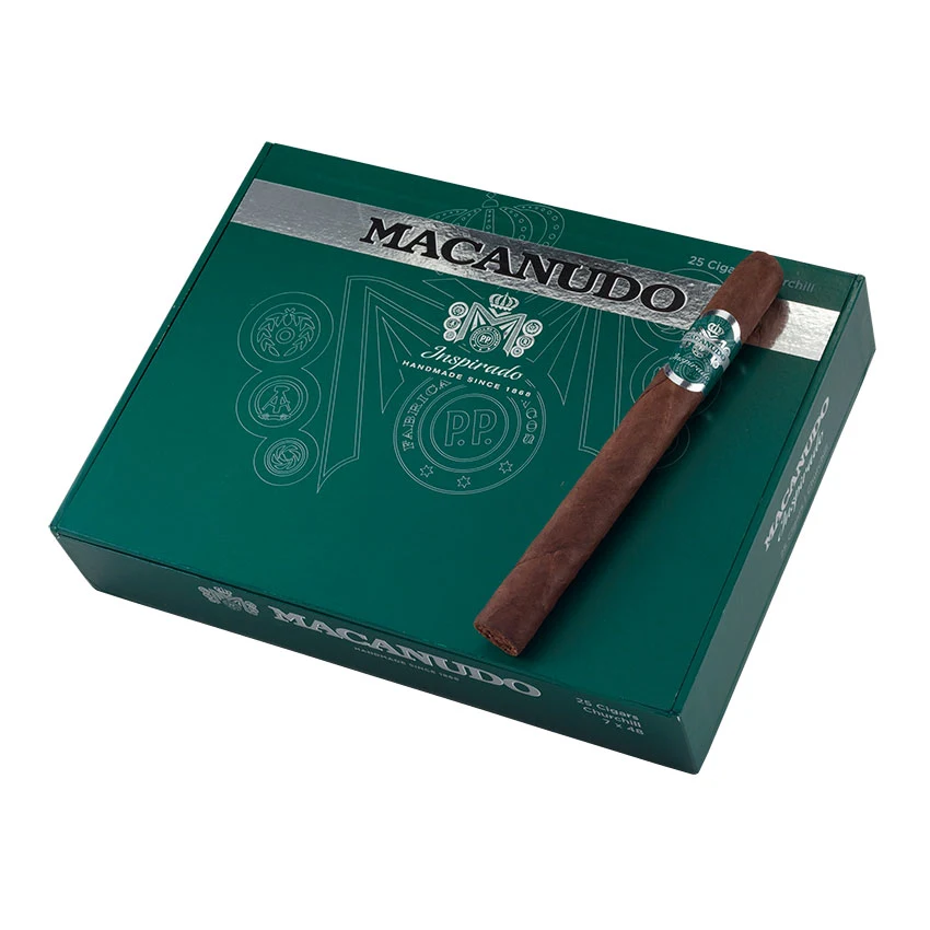 Macanudo Inspirado Green Churc Maduro | Churchill | Box of 25