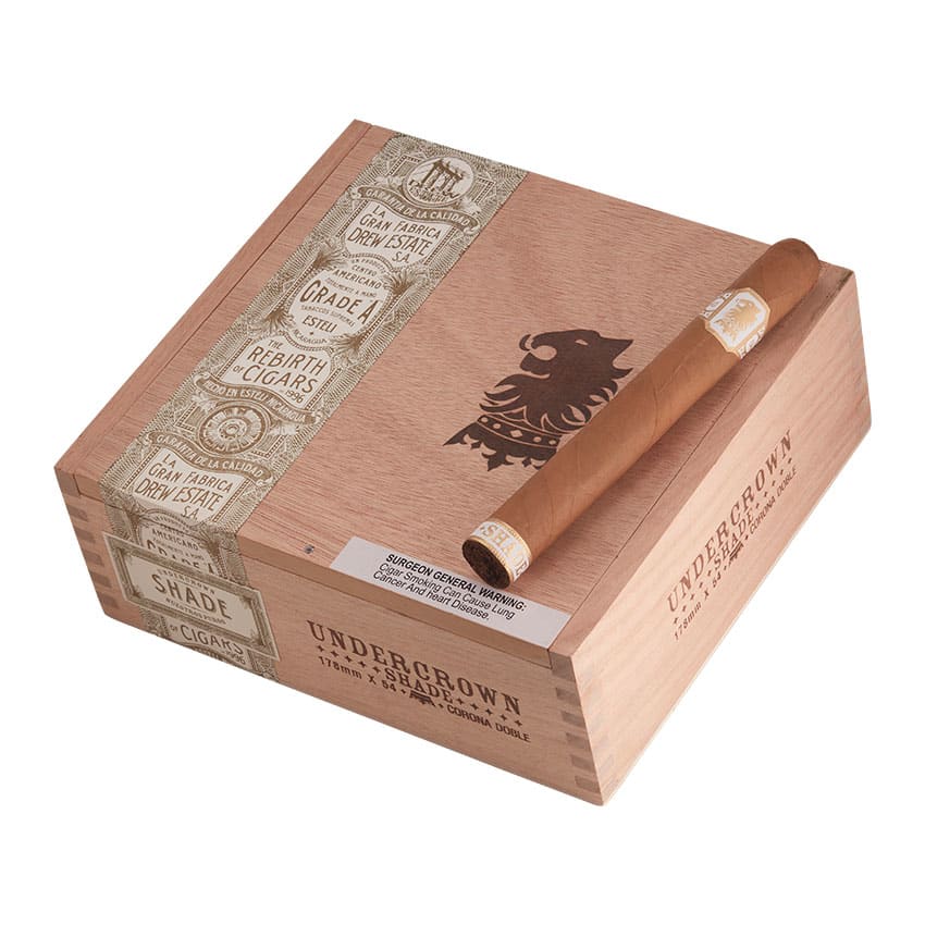Undercrown Shade Corona Doble Natural | Double Corona | Box of 25