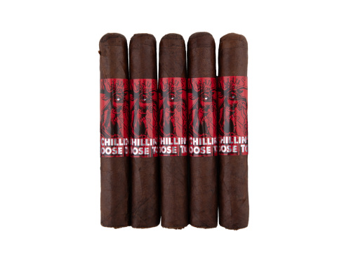 Chillin' Moose Too Robusto Maduro - 5 Cigars