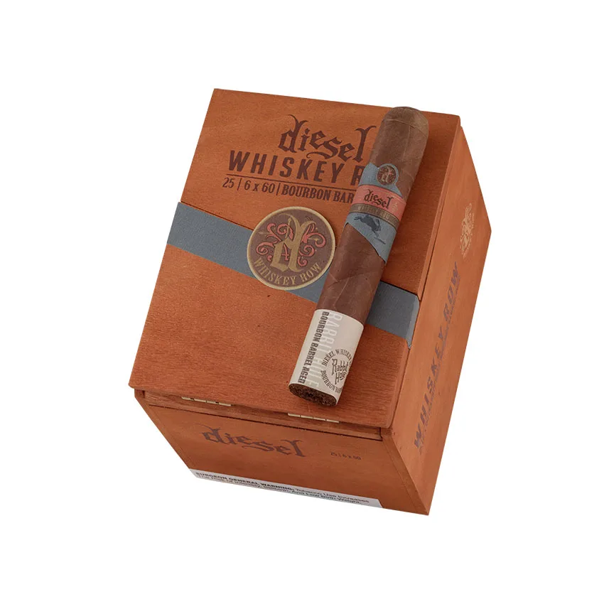 Diesel Whiskey Row Gigante Natural | Gordo | Box of 25