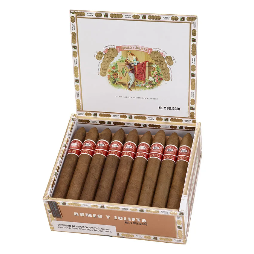 Romeo y Julieta 1875 Belicoso Natural | Belicoso | Box of 25