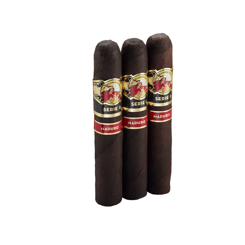 La Gloria Cubana Serie R No. 8 Maduro | Gigante | Pack of 3