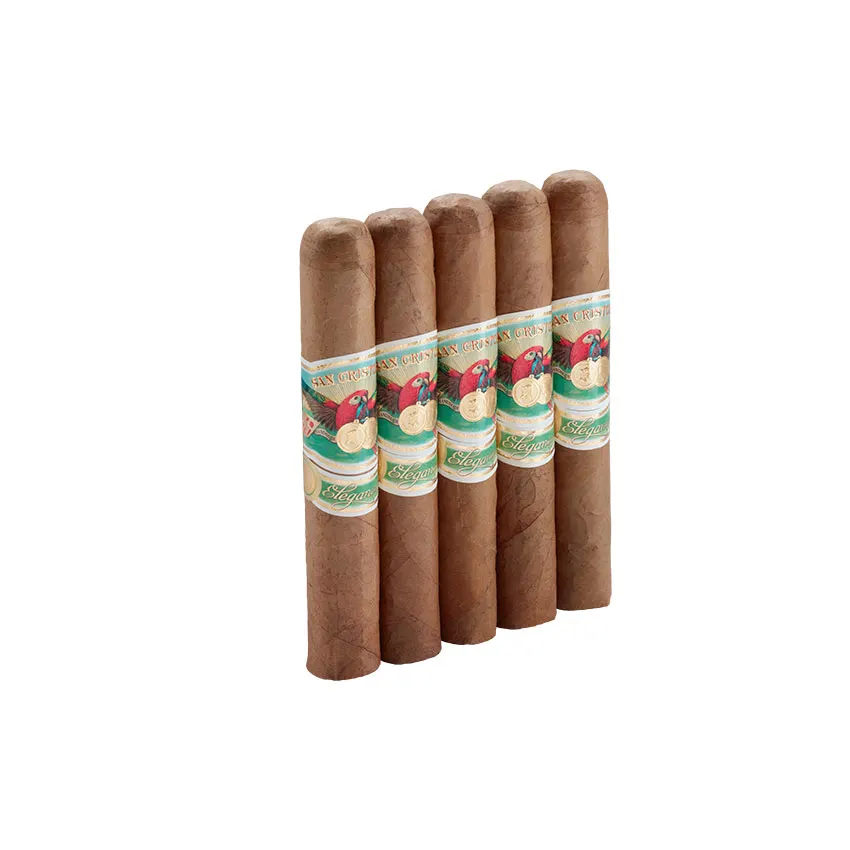 San Cristobal Elegancia Robusto Natural | Robusto | Pack of 5