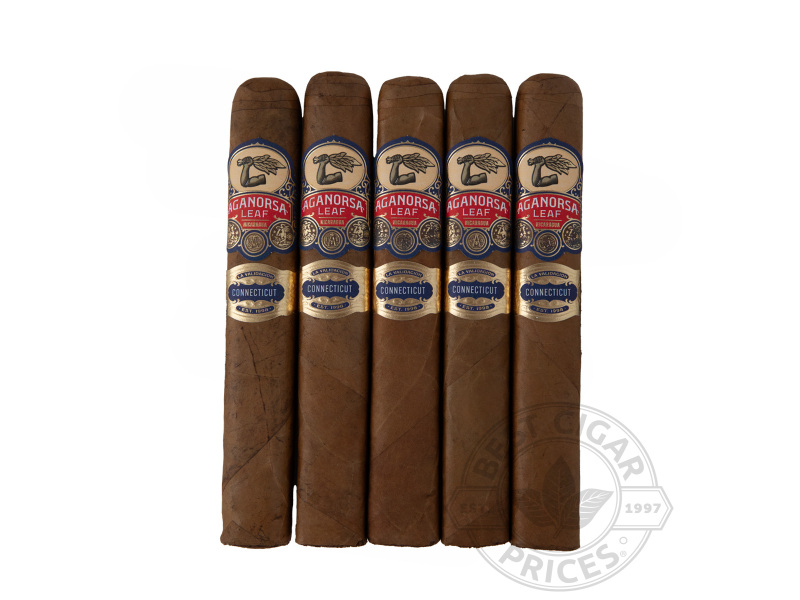 Aganorsa Leaf La Validacion Gran Toro Connecticut Box-pressed - 5 Cigars