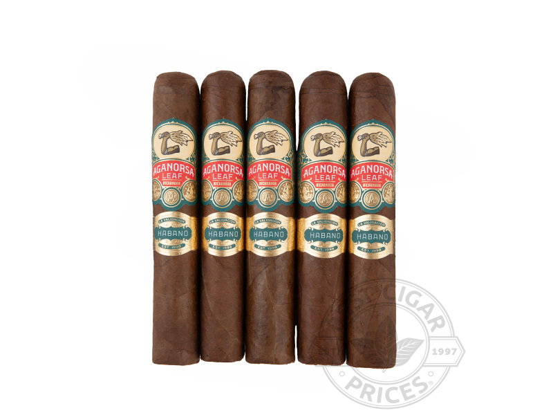 Aganorsa Leaf La Validacion Gran Robusto Habano Box-pressed - 5 Cigars