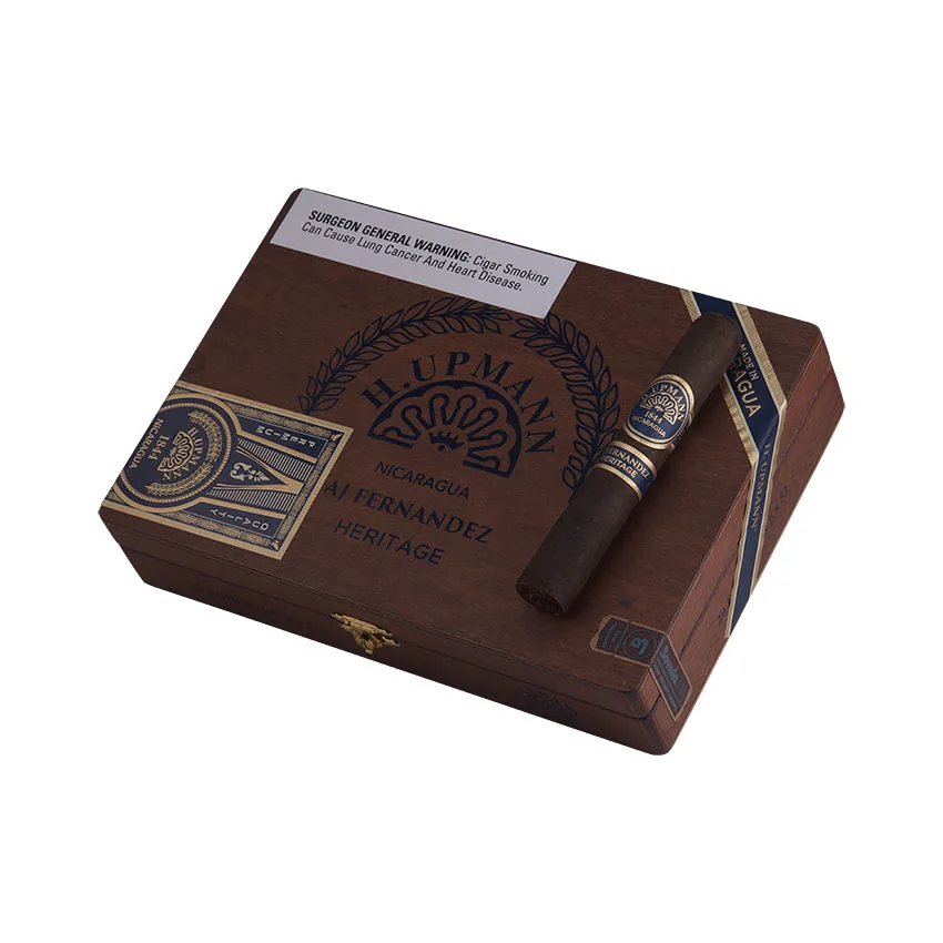HU Nicaragua AJF Heritage Robu Maduro | Robusto | Box of 20
