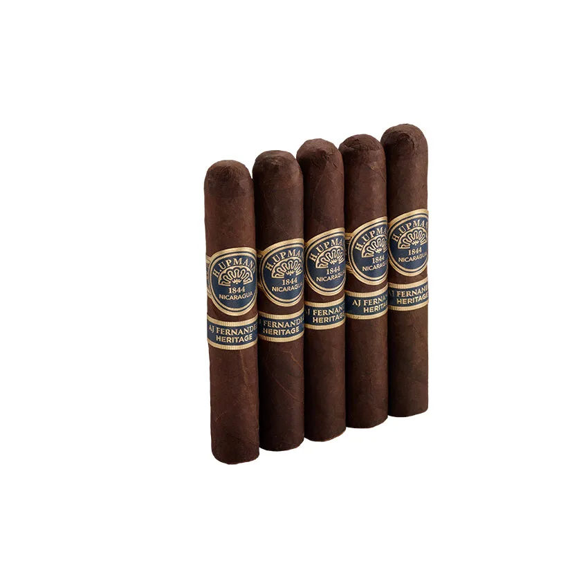 HU Nicaragua AJF Heritage Robu Maduro | Robusto | Pack of 5