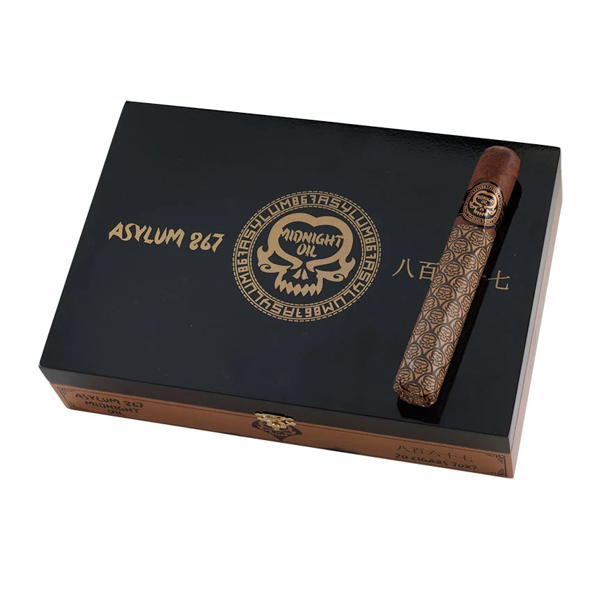 Asylum 867 Midnight Oil The 70 Natural | Gigante | Box of 20