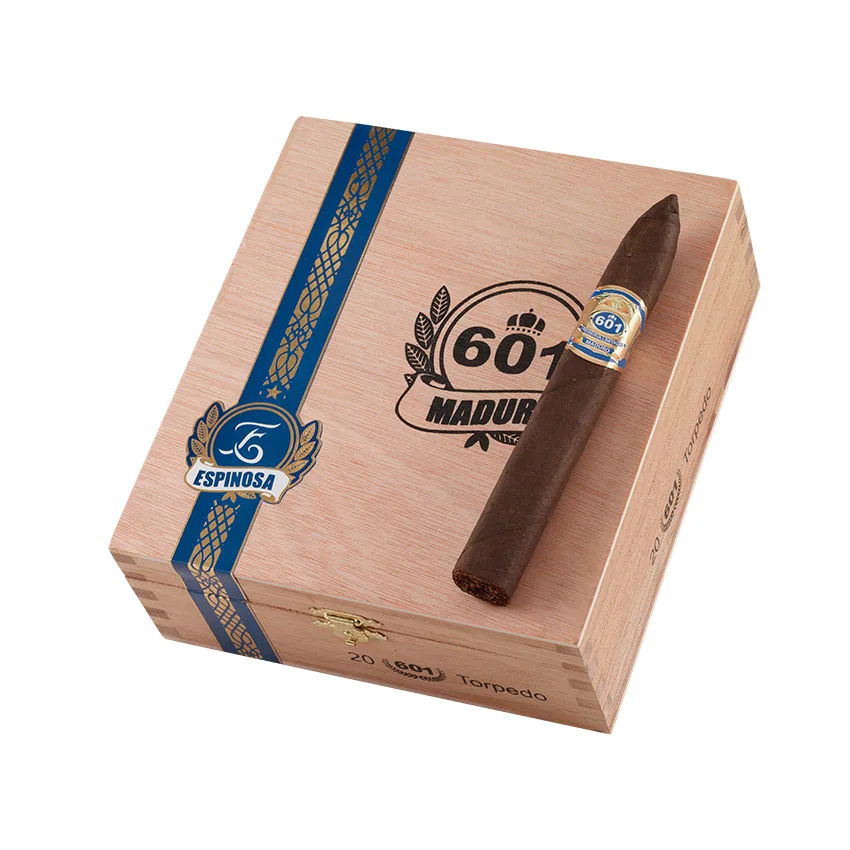 601 Blue Label Torpedo Maduro | Torpedo | Box of 20