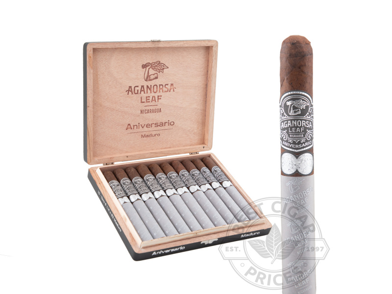 Aganorsa Leaf Aniversario Maduro Toro Box-pressed - 10 Cigars
