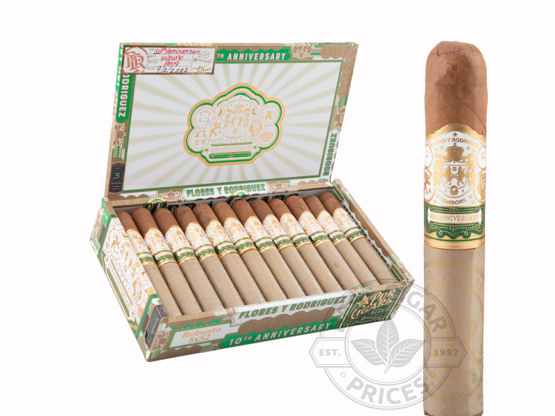 PDR Flores Y Rodriguez 10th Anniversary Reserva Limitada Robusto - 24 Cigars