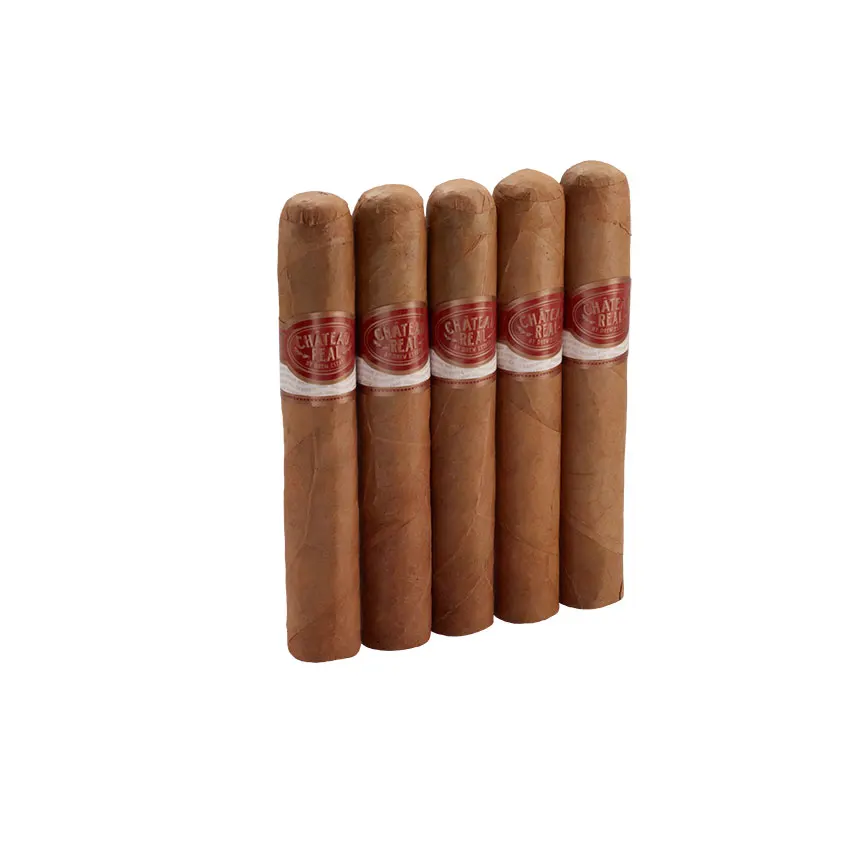 Chateau Real Connecticut Robusto Natural | Robusto | Pack of 5