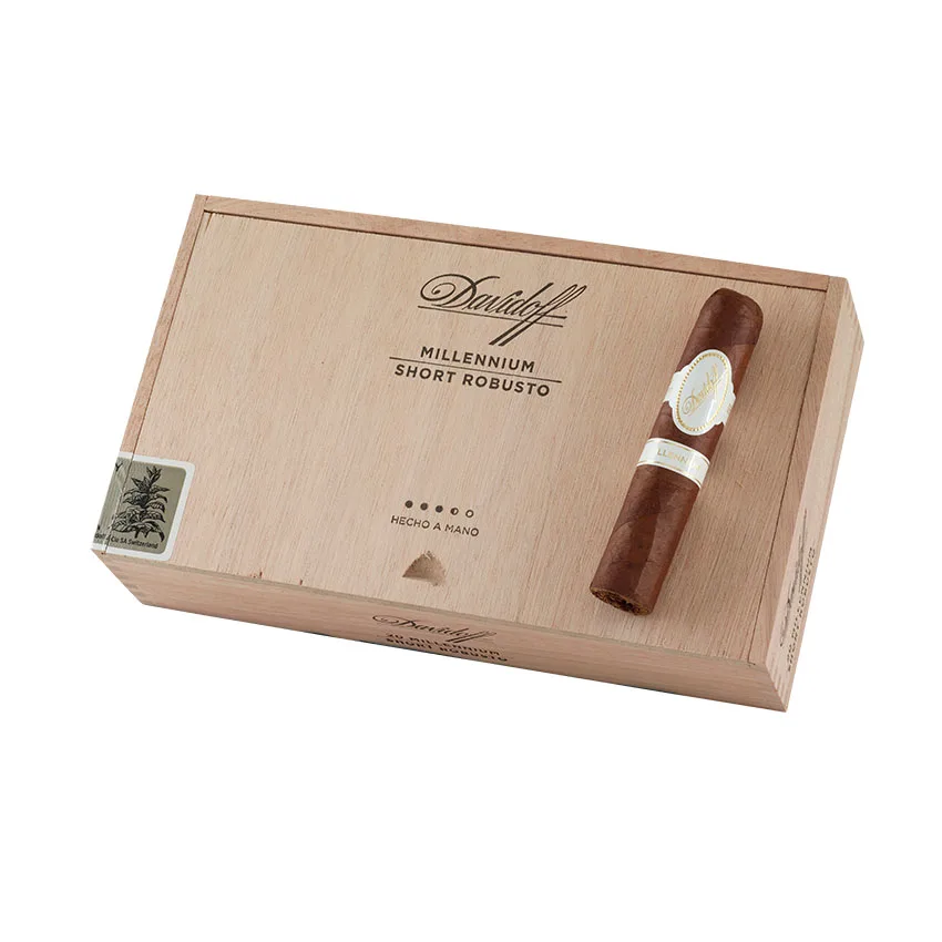 Davidoff Millennium Short Robusto Natural | Rothschild | Box of 20
