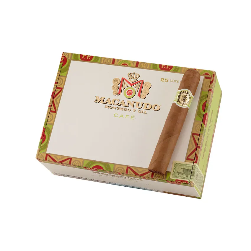 Macanudo Cafe Duke Of York Natural | Robusto | Box of 25
