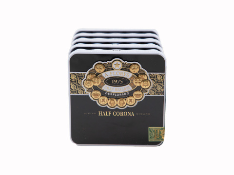A. Flores 1975 Gran Reserva Desflorado Half Corona Tins - 25 Cigarillos