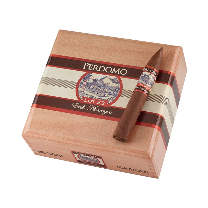 Perdomo Lot 23 Belicoso Natural | Torpedo | Box of 24