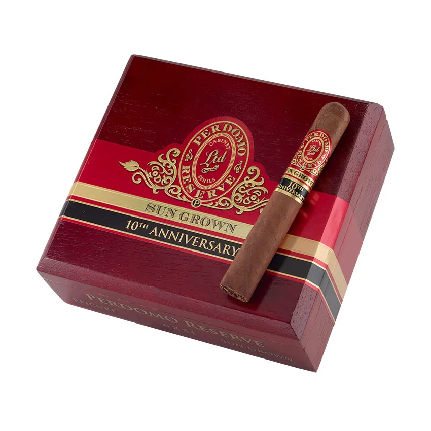 Perdomo Reserve 10th Anniversary Sun Grown Epicure Natural | Toro | Box of 25