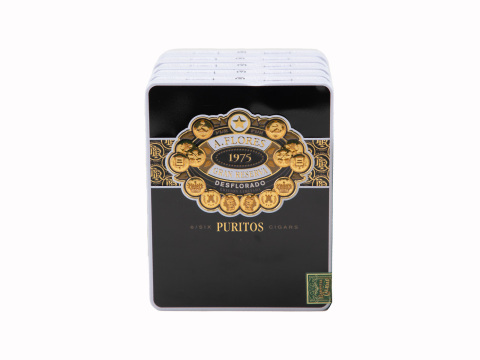 A. Flores 1975 Gran Reserva Desflorado Purito Tins - 30 Cigarillos