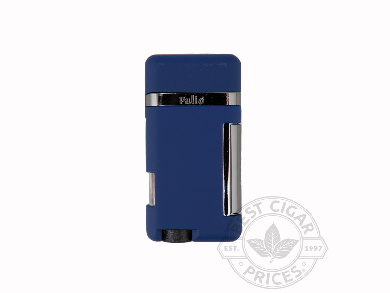 Palio Lazio Angled Single Jet Lighter - Blue - Box of 20