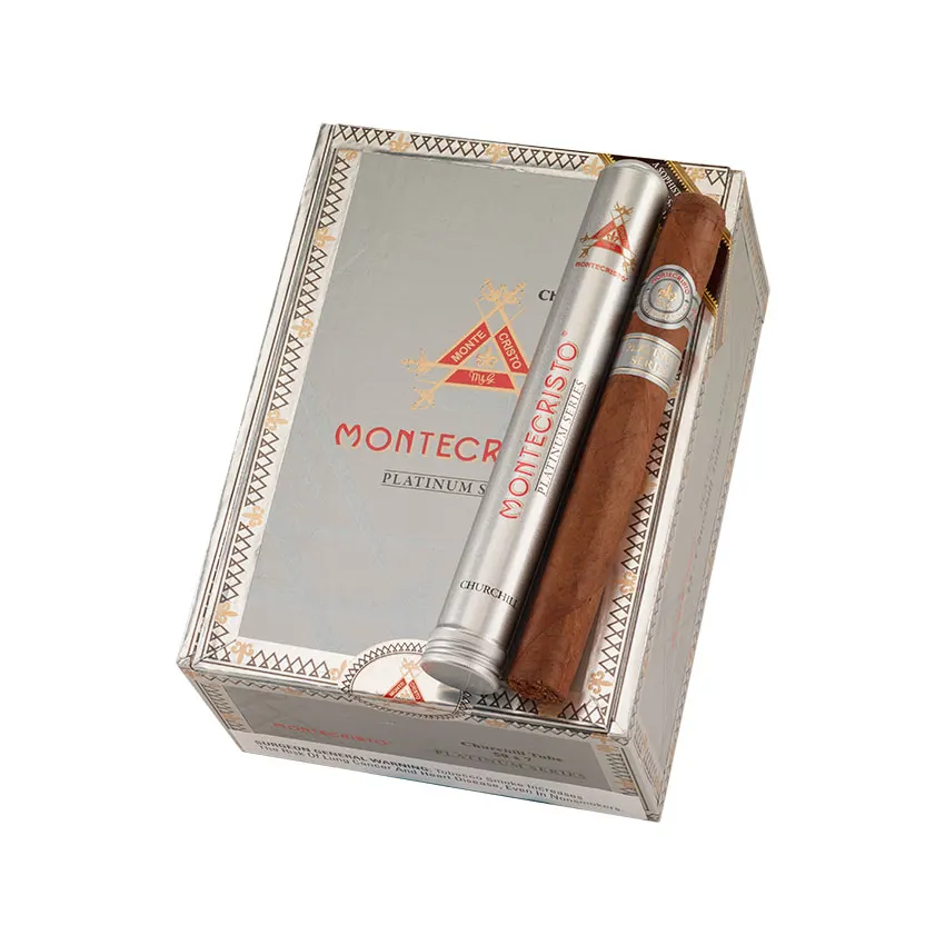 Montecristo Platinum Churchill Natural | Churchill | Box of 15